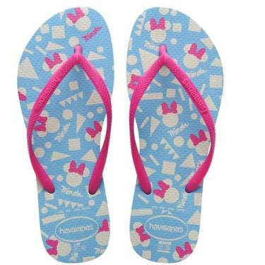 Imagem de Chinelo infantil havaianas slim disney fc original alpargatas, 27/28, 