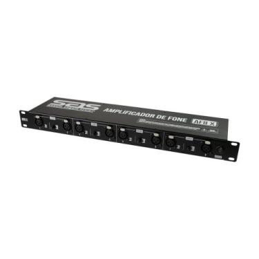 Imagem de Amplificador de Fone 8 Canais Rack Santo angelo AF8 X