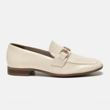 Imagem de Sapato Feminino Mocassim Via Marte Bege, Milano pinoli, 37
