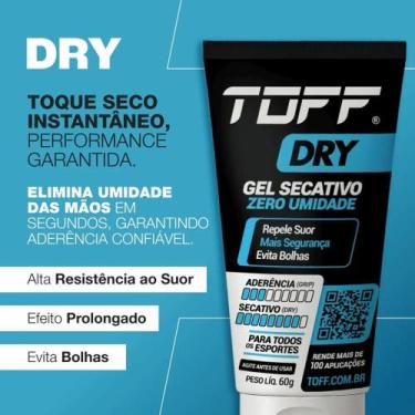 Imagem de TOFF DRY Gel Secativo Antissuor Para Mãos 60g Toque Seco