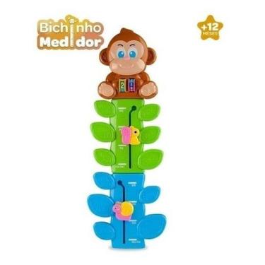 Imagem de Regúa Macaquinho Medidora De Altura Infanti Bebê - New Toys, Macaquinh