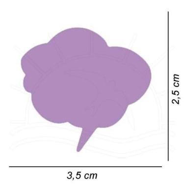 Imagem de Furador Artesanal Toke e Crie - Gigante 1,5"", BALÃO DE DIÁLOGO