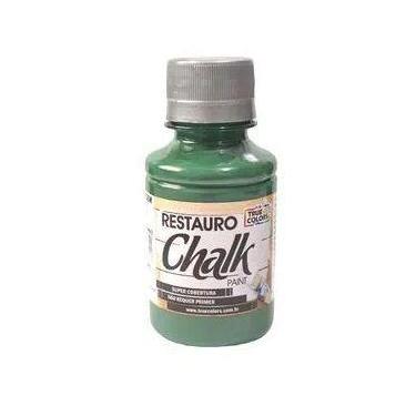 Imagem de Tinta Restauro Chalk Paint 100ml Cor 4114 Verde Camuflagem - True Colo