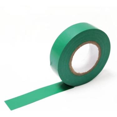 Imagem de Kit 10 fita isolante verde 10 metros x 19mm - SEMELHANTE