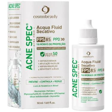 Imagem de Acne Spec Acqua Fluid Secativo Fps 85 Pele Oleosa Acne 50ml - Cosmobea