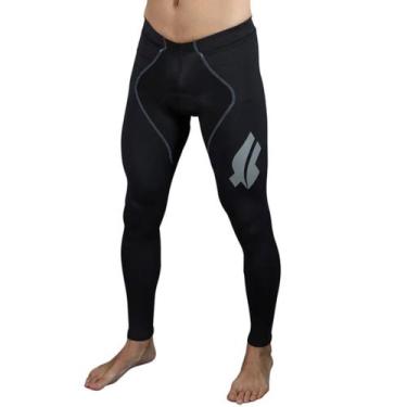 Imagem de Calça Ciclismo Flets Unissex Anti Bactéria Basic Compressão, P