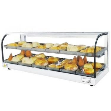 Imagem de GD12 - Estufa Gama para salgados 12 bandejas Dupla Branca - 220V - Ome