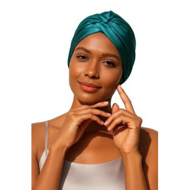 Imagem de Touca de Seda DAISYSILK 5058 cm com Amarração Ajustável