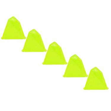 Imagem de Marcador de treinamento de futebol, cones de treinamento de barreira de futebol duráveis, ampla aplicabilidade para esportes ao ar livre(amarelo)