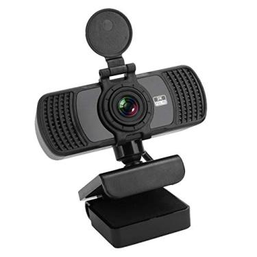 Imagem de EBTOOLS Webcam HD 2K/1440P, câmera de computador USB 25 FPS com microfone integrado, junção rotativa de 360 graus, suporte para sistema operacional Windows 7/Windows 8/Windows 10/OS X/Vista/Linux (#1)
