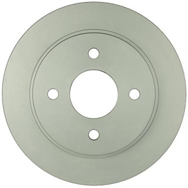Imagem de Bosch Rotor de freio a disco premium QuietCast 20010376 para Ford: 1995-2000 Contorno; Mercúrio: 1999-2002 Cougar, 1995-2000 Mystique; traseira