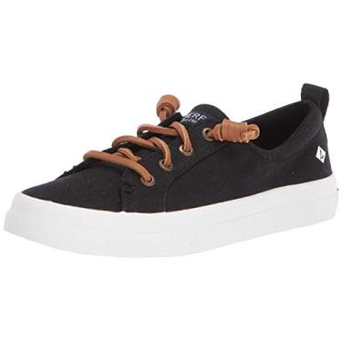 Imagem de Sperry Tênis feminino Crest Vibe, Sarja preta, 5