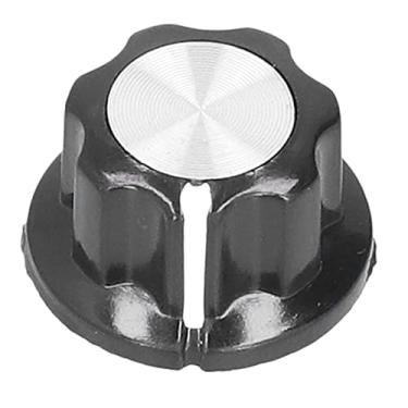 Imagem de 50 peças de botão de potenciômetro, 20 mm de fixação de parafuso lateral para engenharia, potenciômetro, botões de controle de plástico, substituição