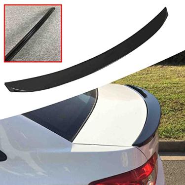 Imagem de FINMOKAL Spoiler De Lábio Traseiro Asa De Pintura Preta Apto Para Chevrolet Cruze Sedan 2017-2019