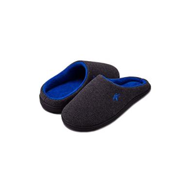 Imagem de Legou Espuma de Memória de Gel de Recuperação Lenta SBR Resistente a Pisar em Chinelos azul cinza escuro 44-45