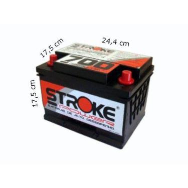 Imagem de Bateria De Som Stroke Power 80Ah/Hora E 700Ah/Pico