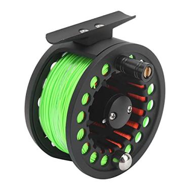 Imagem de VGEBY Molinete de pesca, carretilha de pesca com mosca de 75 mm 1:1 Relação de velocidade 2 + 1 BB Liga de alumínio Metal Rock Pesca Leve Carretilha Outras ferramentas e acessórios de pesca