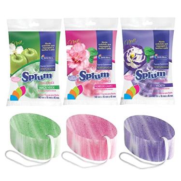 Imagem de ESPONJA P/BANHO Maca FRAGRANCE, Cores sortidos