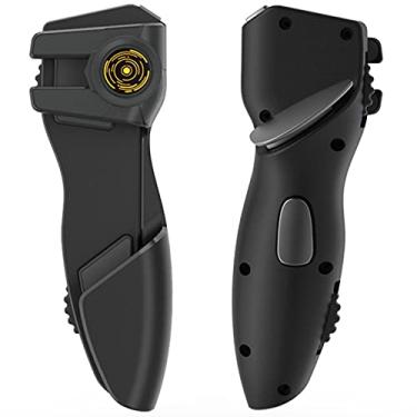 Imagem de HUAYUWA Controle de botão de mira de fogo para jogos de tablet com 6 dedos L1R1 para atirador, controle de botão de mira de fogo, serve para iPad, Android, tablet, PUBG, acessórios de jogos
