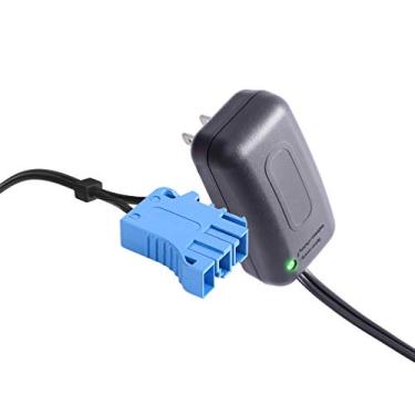 Imagem de Carregador de bateria de 12 volts, carregador de 12 V funciona com trator de força terrestre Peg-Perego [john deere], Gator XUV Polaris RZR 900 alimentado por substituição de carro
