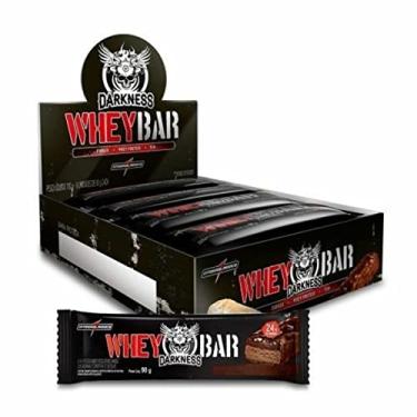 Imagem de Integralmedica Dark Bar Peanut, Darkness, 8 unidades de 90 g