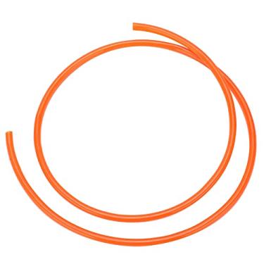 Imagem de Tubo pneumático, bomba de ar mangueira pneumática de alta circunferência superfície lisa para pintura de decoração para fábrica de reparo de automóveis para indústria de marcenaria (laranja, 10m)