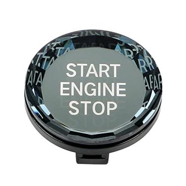 Imagem de Jaronx Compatível com o botão de partida de cristal BMW, botão de partida de substituição do motor de ignição de energia compatível com BMW 3 4 8 X5 X6 X7 Z4 Series/G20 G22 G14 G15 G05 G06 G07 G29