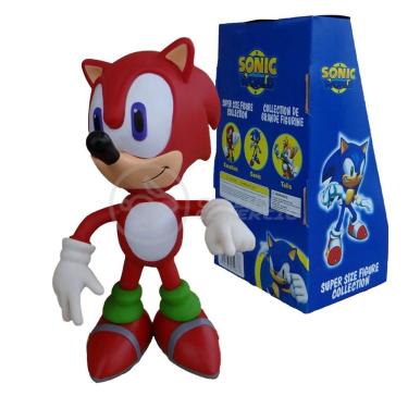 Imagem de Boneco Action Figure Knuckles the Echidna Articulado Grande Super Size 23cm - Sonic World