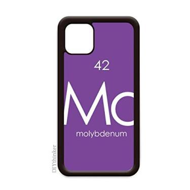 Imagem de Elementos de Química Tabela de Período Metais de Transição Molibdênio Mo para iPhone 12 Pro Max Capa para Apple Mini Mobile Case Shell