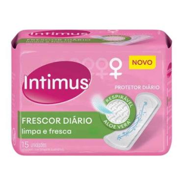 Imagem de Protetor Diário Intimus Frescor Diário Limpa E Fresca 15Un