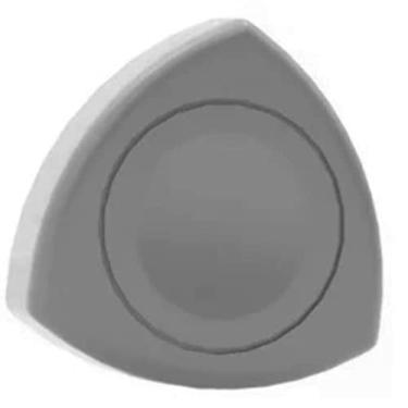 Imagem de Manopla Roldana Regulagem de Banco Gol Parati Quantum Santana Saveiro Kombi Sem Tampa Grafite