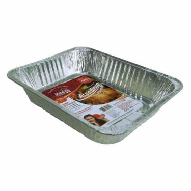Assadeira aluminio descartavel retangular 4l 4024 / un / vabene