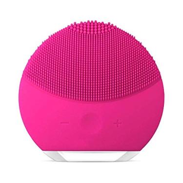 Imagem de Esponja Massageadora Para Limpeza Eletrica E Massageador Aparelho Escova De Limpeza Facial (rosa) (Rosa)