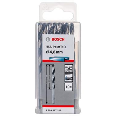 Imagem de Bosch Broca Hss Pointteq 4.8Mm (10Pcs) para Metal