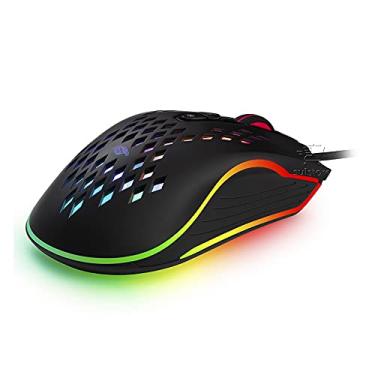 Imagem de MOUSE GAMER K-MEX M370 LED RGB 6400 DPI PROGRAMÁVEL