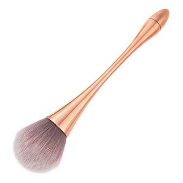 Imagem de Grey990 Pincel para pó de unha – Ferramenta de maquiagem para pincel de unha macio para base, blush solto corretivo em pó 1 pçs_#4