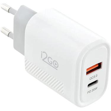 Imagem de Fonte Turbo I2go Usb-C/Usb-A 20W