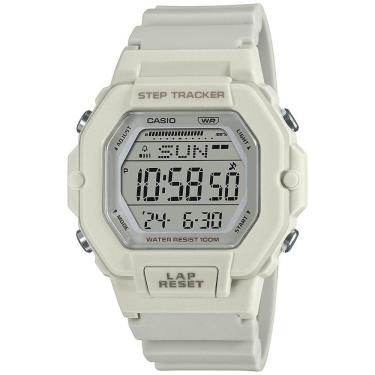 Imagem de Relógio CASIO digital branco feminino LWS-2200H-8AVDF