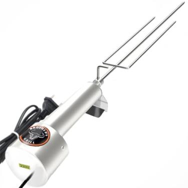 Imagem de Espeto giratório elétrico linha Clássica cabo de alumínio BROTHER´S GRILL (Tridente de 60 cm, Voltagem 220v)
