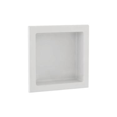 Imagem de Nicho Banheiro Gaam Thin Embutir 38x38cm Branco