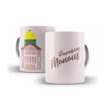 Imagem de Caneca Personalizada Manaus Ponto Turístico Amazonas Parabéns Manaus