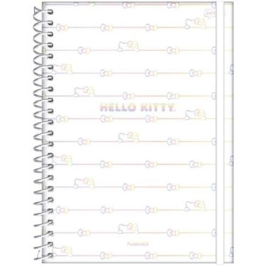Imagem de Agenda Planner  Hello Kitty Espiral Capa Dura Jandaia 160Pg