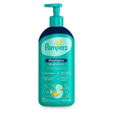 Imagem de Shampoo Glicerina Hipoalergênico 400ml Pampers
