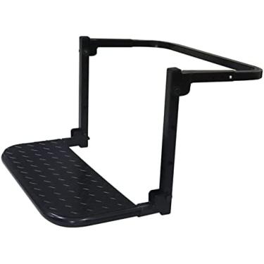 Imagem de Degraus de pneus dobráveis ​​para serviço pesado para caminhonete, SUV e RVs, altura e largura ajustáveis ​​portáteis, degrau de carro montado em pneu, acessórios de estilo externo automotiv