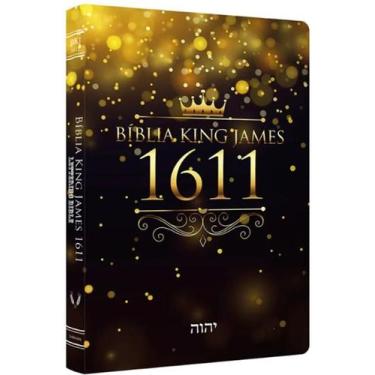 Imagem de Biblia King James 1611 - Ultrafina Lettering Bible Coroa - Bv Films Bi