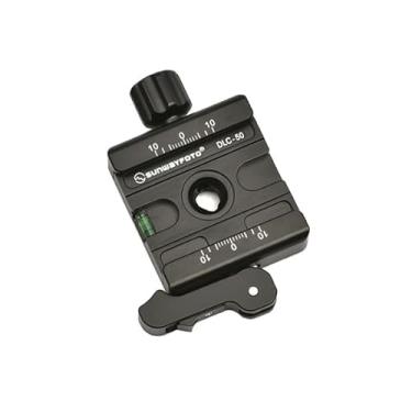Imagem de SUNWAYFOTO Braçadeira de trava de alavanca de controle duplo DLC-50 50 mm compatível com Arca