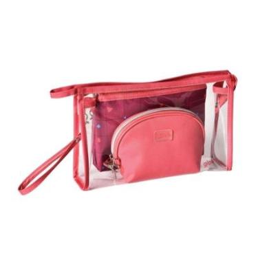 Imagem de Kit Com 3 Nécessaires Alice Palucci Vermelho-Feminino