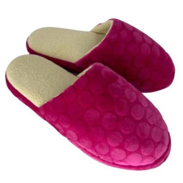 Imagem de Pantufa Feminina Super Confortavel Chinelo De Quarto Com Solado Antide