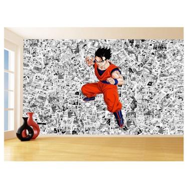 Imagem de Papel De Parede 3D Dragon Ball Goku Gohan Anime 3,5M Dbz605