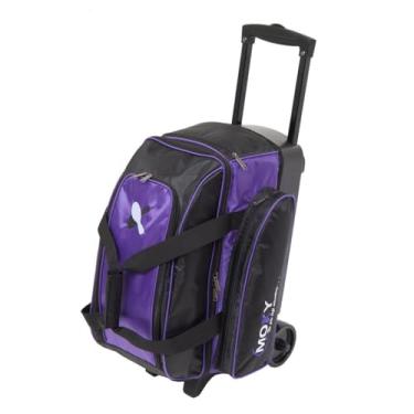 Imagem de Bowlerstore Products Bolsa de boliche Moxy Double Roller - Roxo/Preto